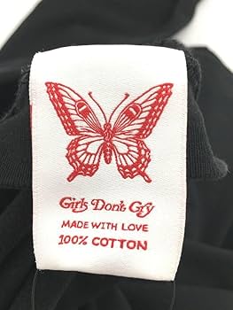 Girls Don't Cry ガールズドントクライブラック XL スウェット girls don't cry ガールズドントクライクルーネックスウェット